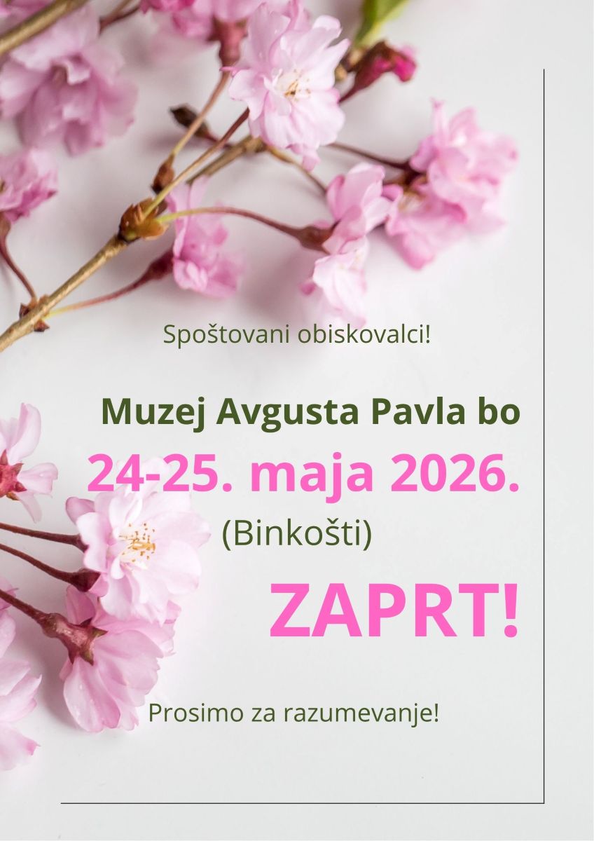 Muzej zaprt ob Binkoštih