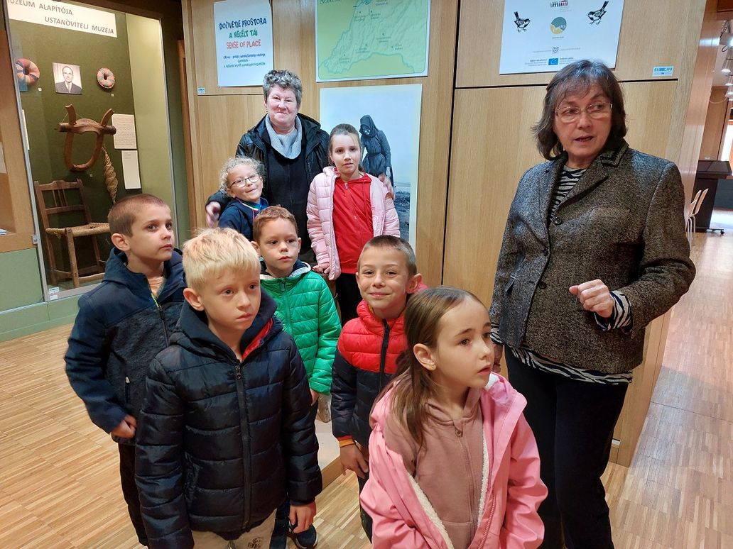 Szlovén nyelvet tanulók látogattak el a Múzeumba